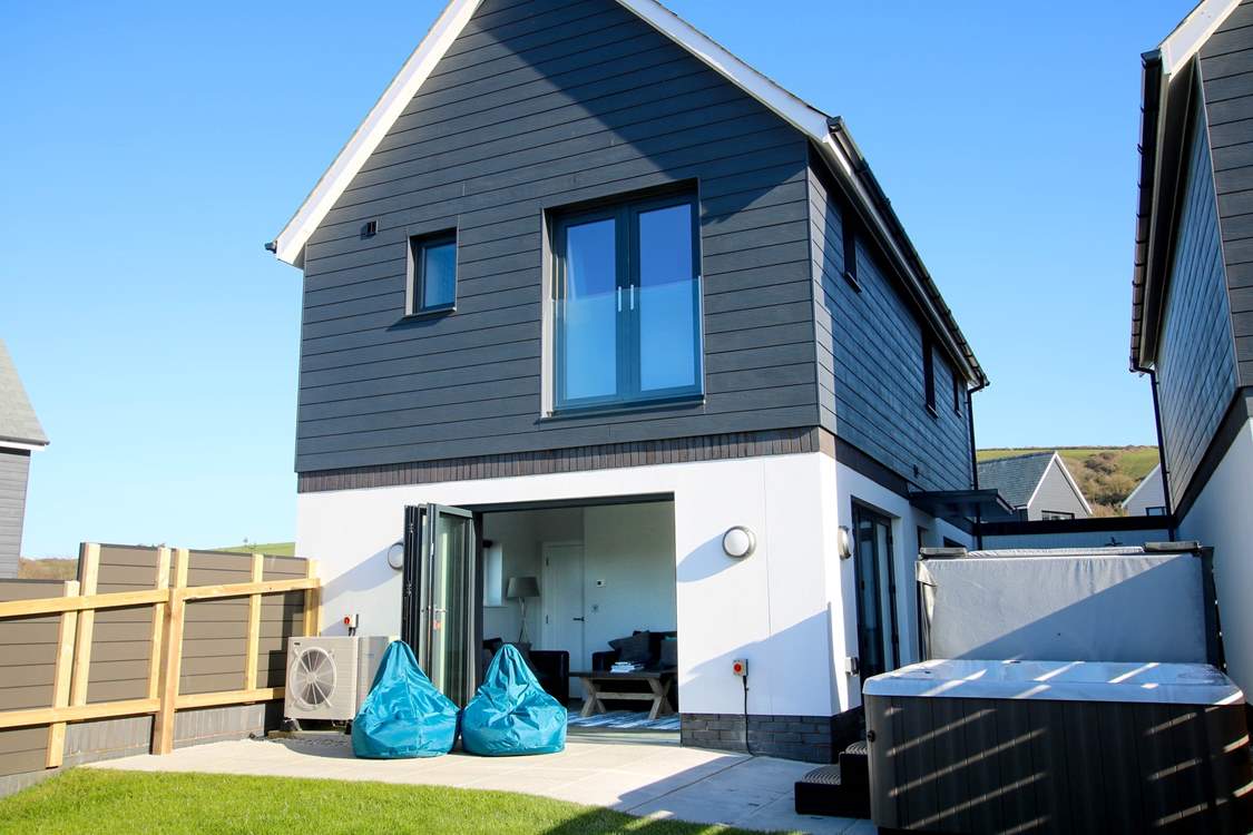 You and the family dogs can enjoy the outside space year round.