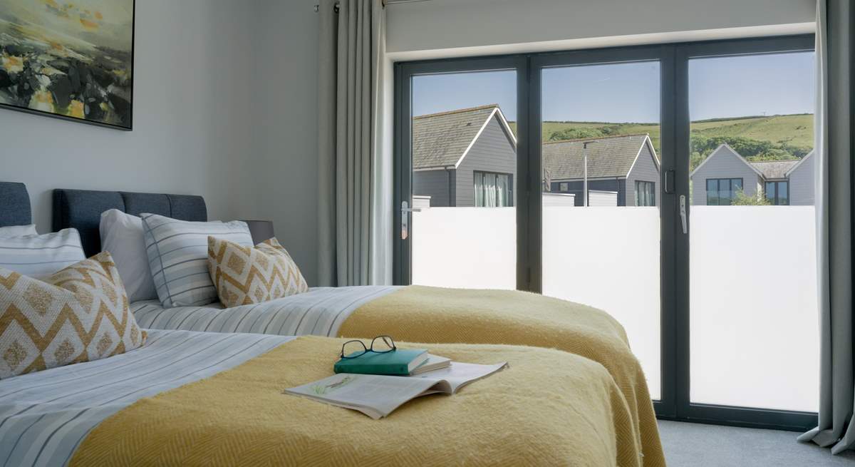 You will find two double bedrooms with 'zip and link' beds on the first floor, and a bunk room. 