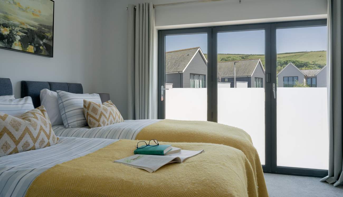 You will find two double bedrooms with 'zip and link' beds on the first floor, and a bunk room. 