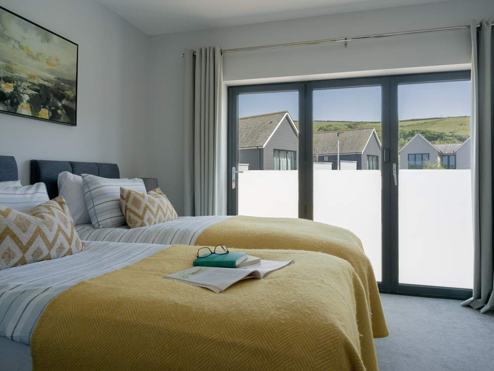 You will find two double bedrooms with 'zip and link' beds on the first floor, and a bunk room.