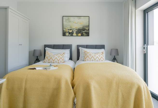 Bedroom 1 can be made up as a super-king or twin beds for flexibility. 