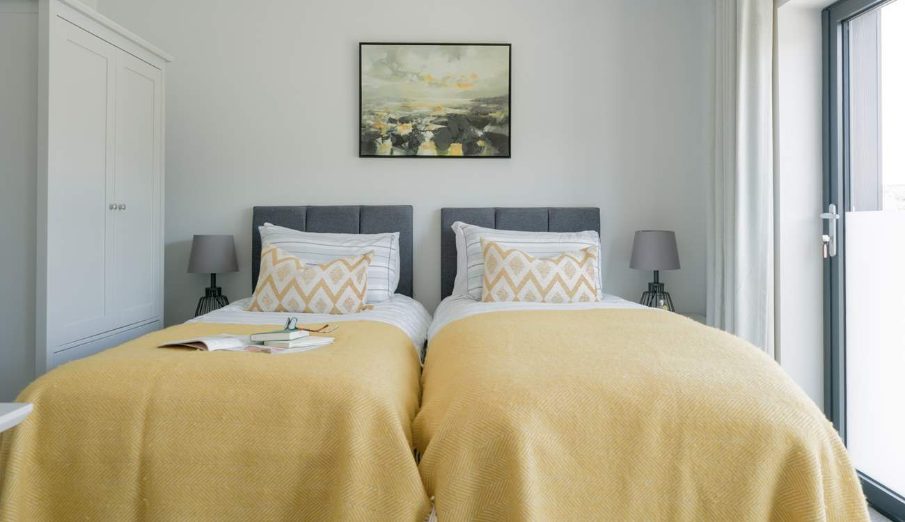 Bedroom 1 can be made up as a super-king or twin beds for flexibility. 