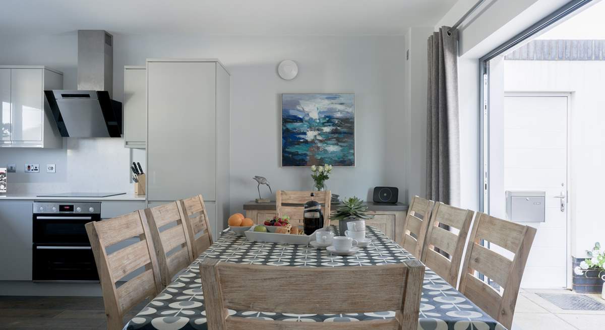 The kitchen/diner has all you need.
