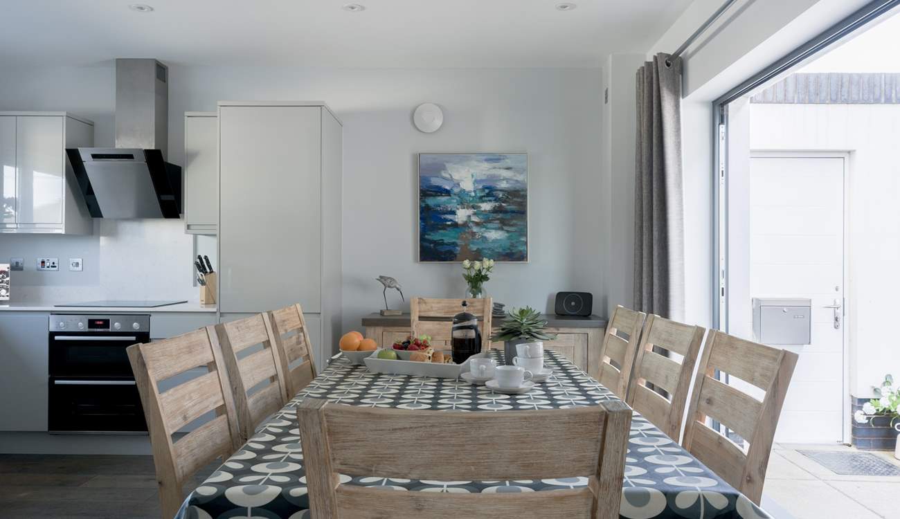 The kitchen/diner has all you need.