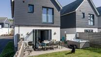 You and the family dogs can enjoy the outside space year-round.