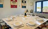 The dining-area seats up to eight guests. - Thumbnail Image