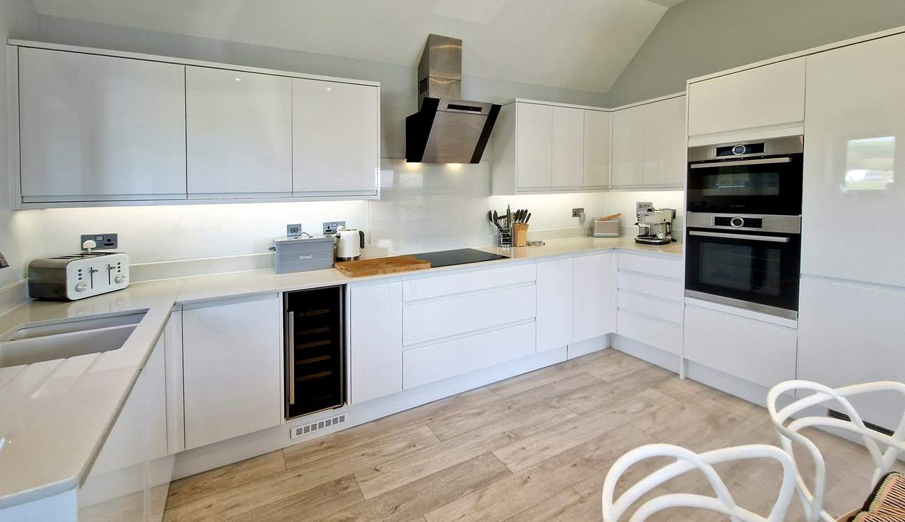 The fabulous kitchen.