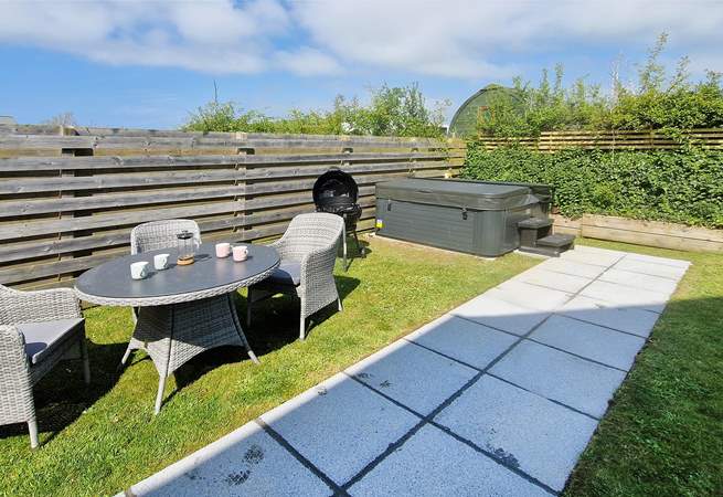 Enjoy a spot of afternoon tea in the garden.