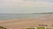 Beautiful Croyde beach is just a short walk away.