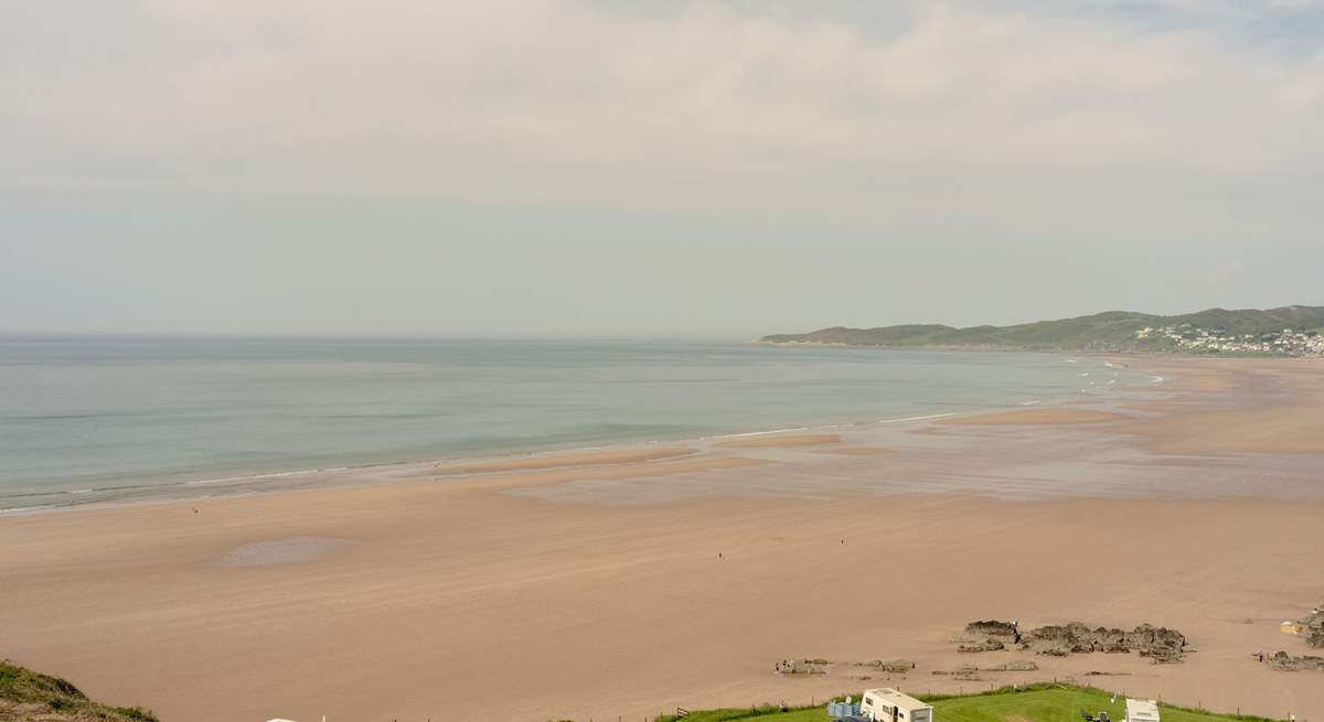Beautiful Croyde beach is just a short walk away.