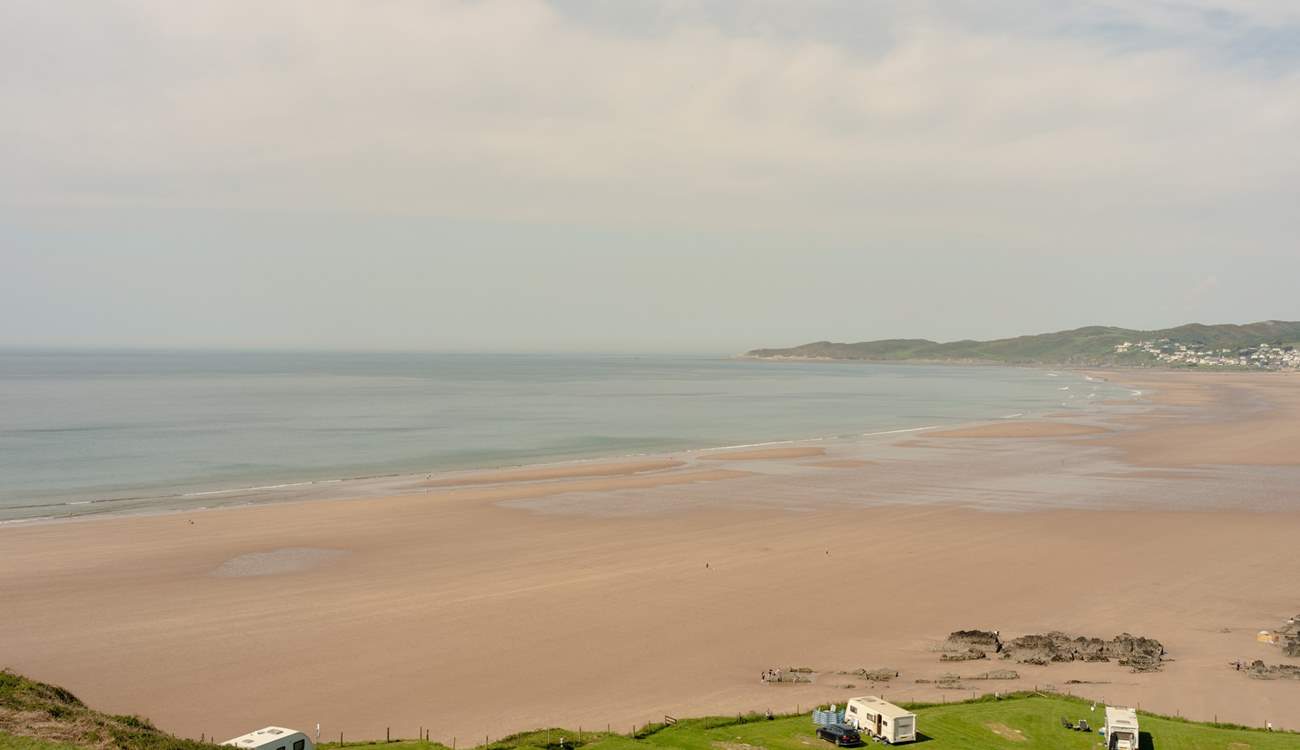 Beautiful Croyde beach is just a short walk away.