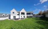 The large grassed lawn area is perfect for children and the family dog.  - Thumbnail Image