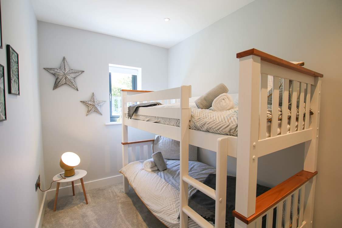 The bunk room will delight the children.