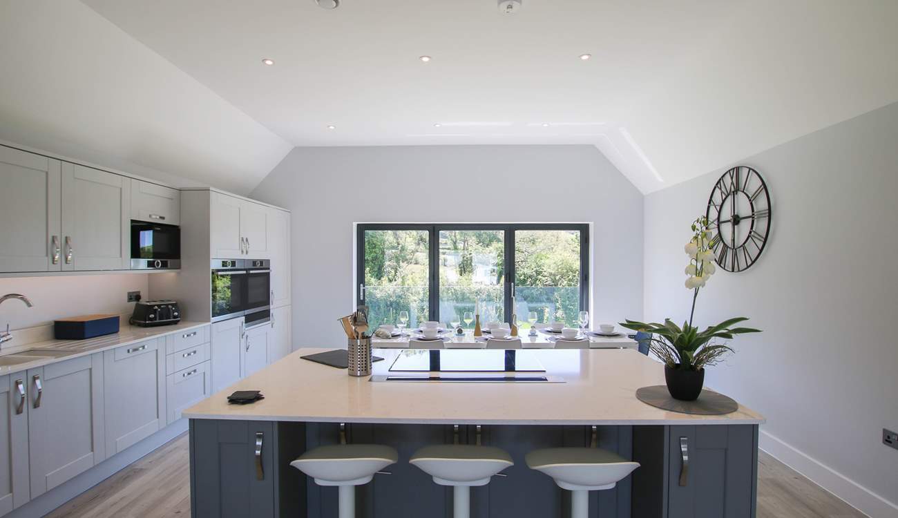 The kitchen/diner is a dream.