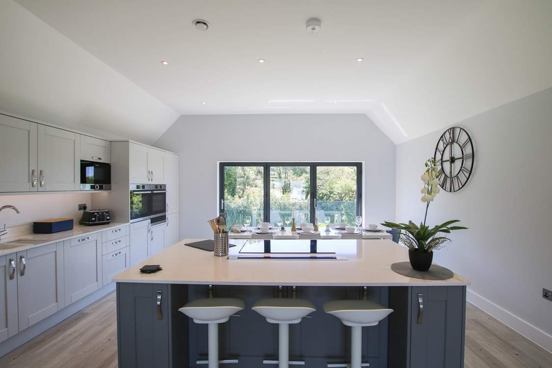 The kitchen/diner is a dream.