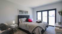 The bedrooms are elegantly furnished with comfort in mind. 
