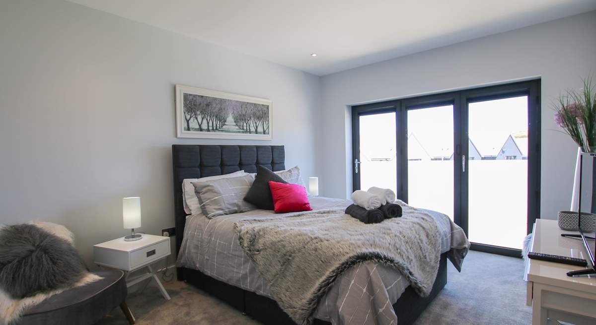 The bedrooms are elegantly furnished with comfort in mind. 
