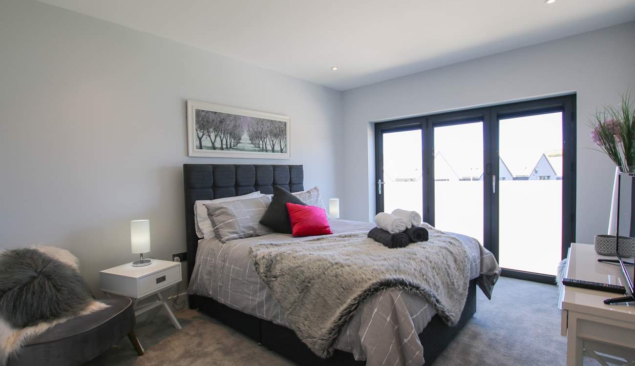 The bedrooms are elegantly furnished with comfort in mind. 