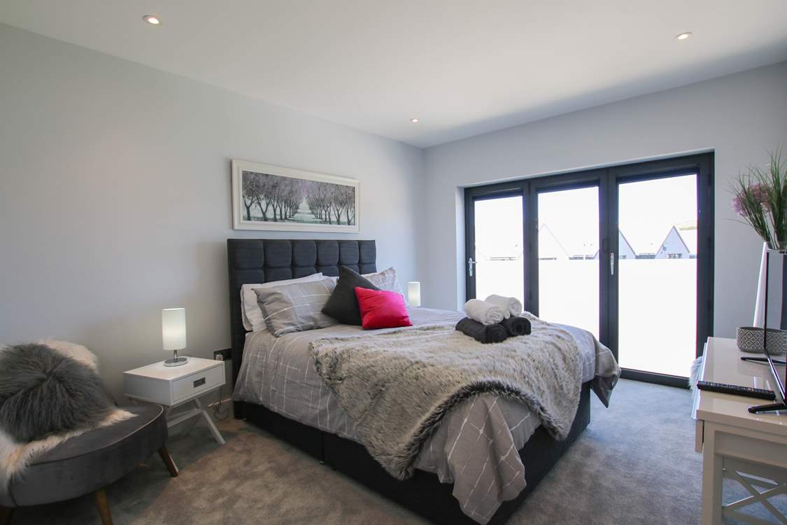 The bedrooms are elegantly furnished with comfort in mind.
