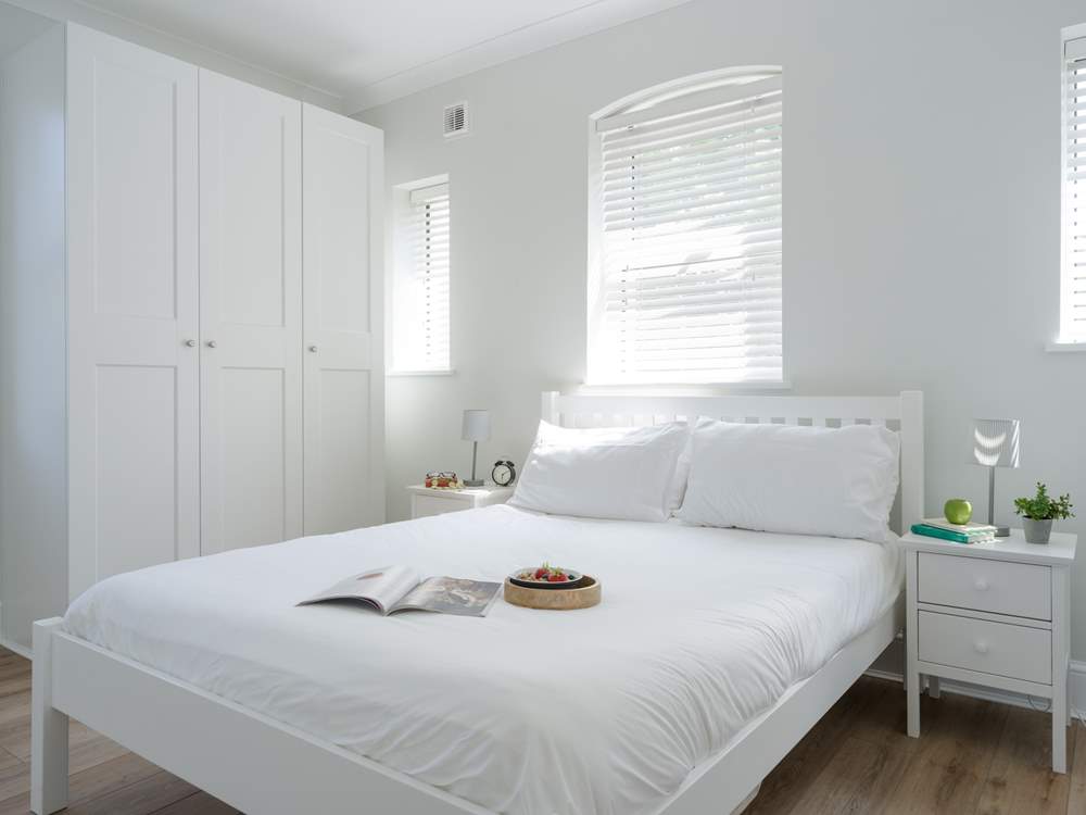 Bedroom 1 has a king-size double bed.