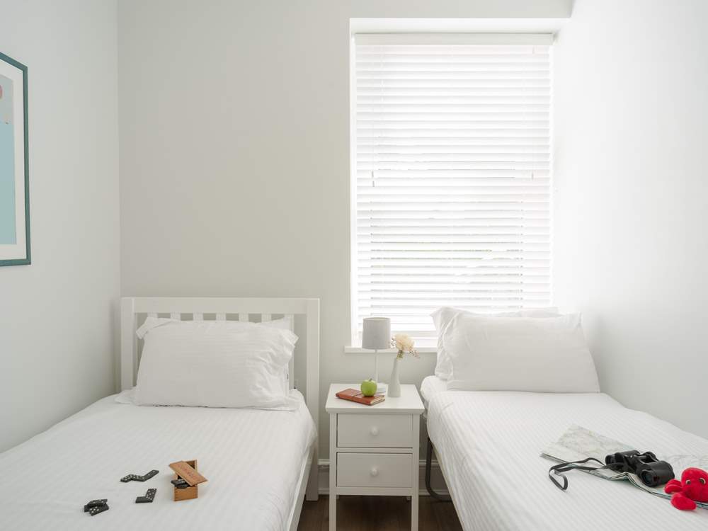 Bedroom 3 is another twin room.