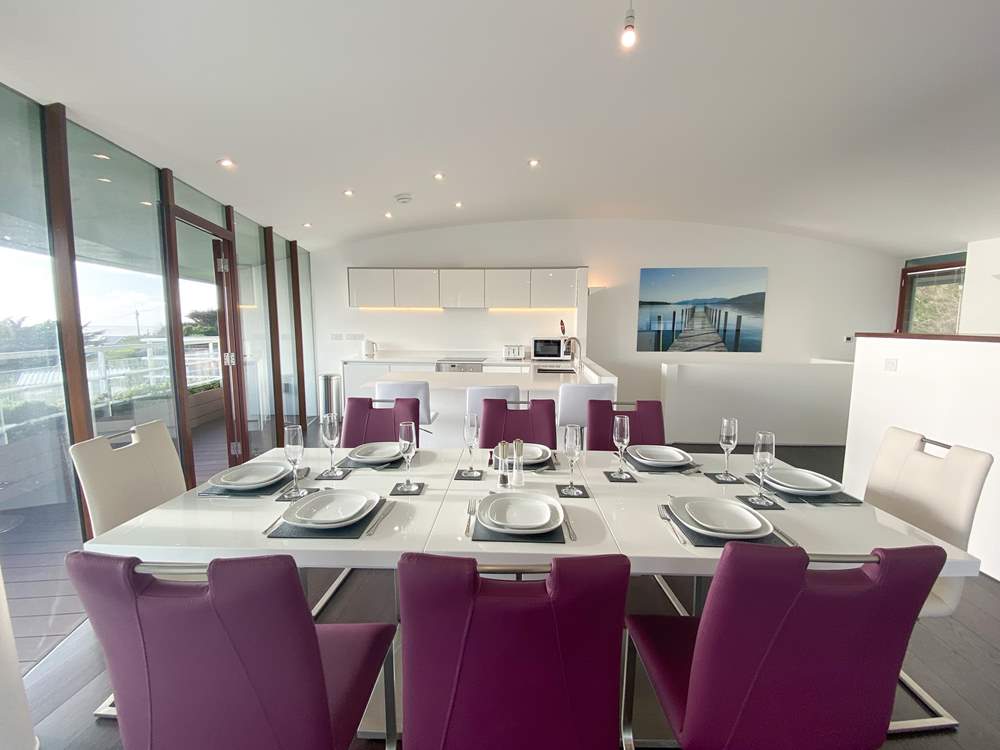 Chat about the adventures of the day around the dining-table.