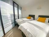 The twin bedroom is ideal for children or adults.