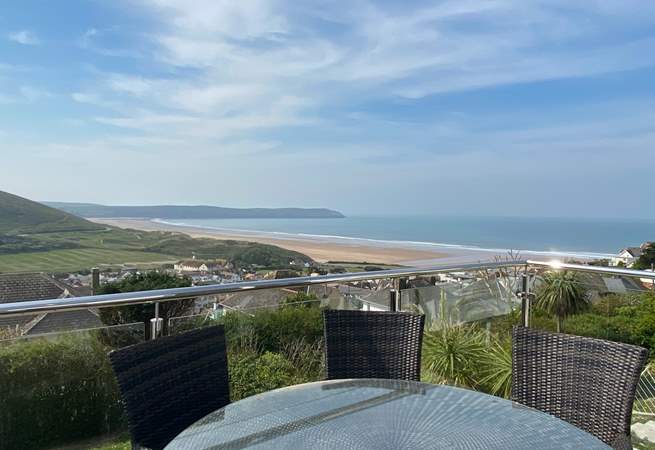 Sit on the balcony and take in the views from dawn until dusk, the perfect holiday pastime.