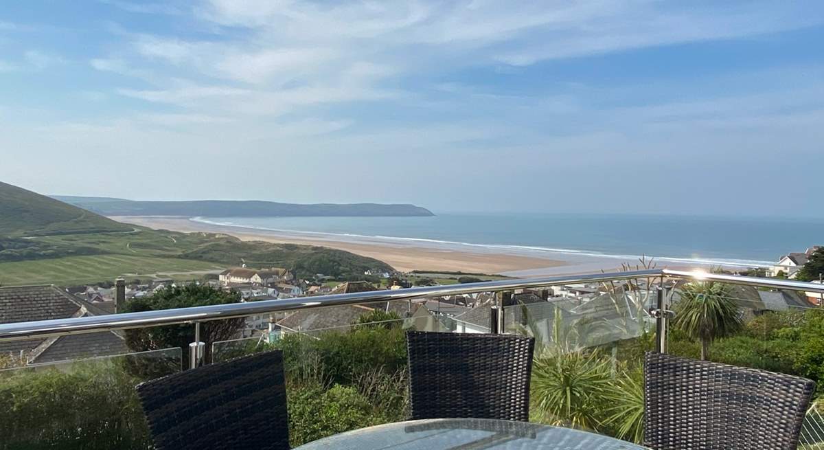Sit on the balcony and take in the views from dawn until dusk, the perfect holiday pastime.
