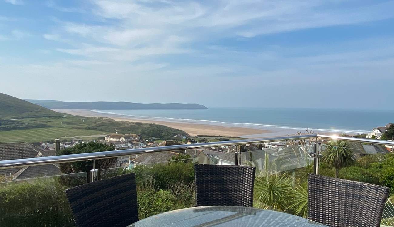 Sit on the balcony and take in the views from dawn until dusk, the perfect holiday pastime.