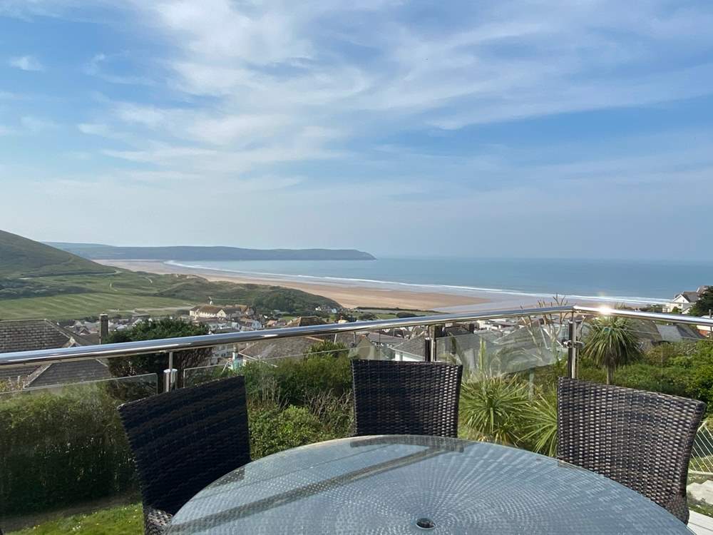 Sit on the balcony and take in the views from dawn until dusk, the perfect holiday pastime.