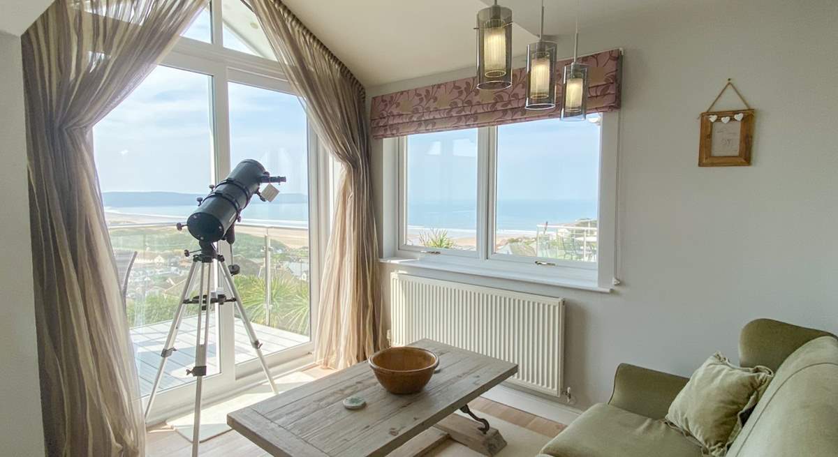 Breathtaking views across the bay and beyond.