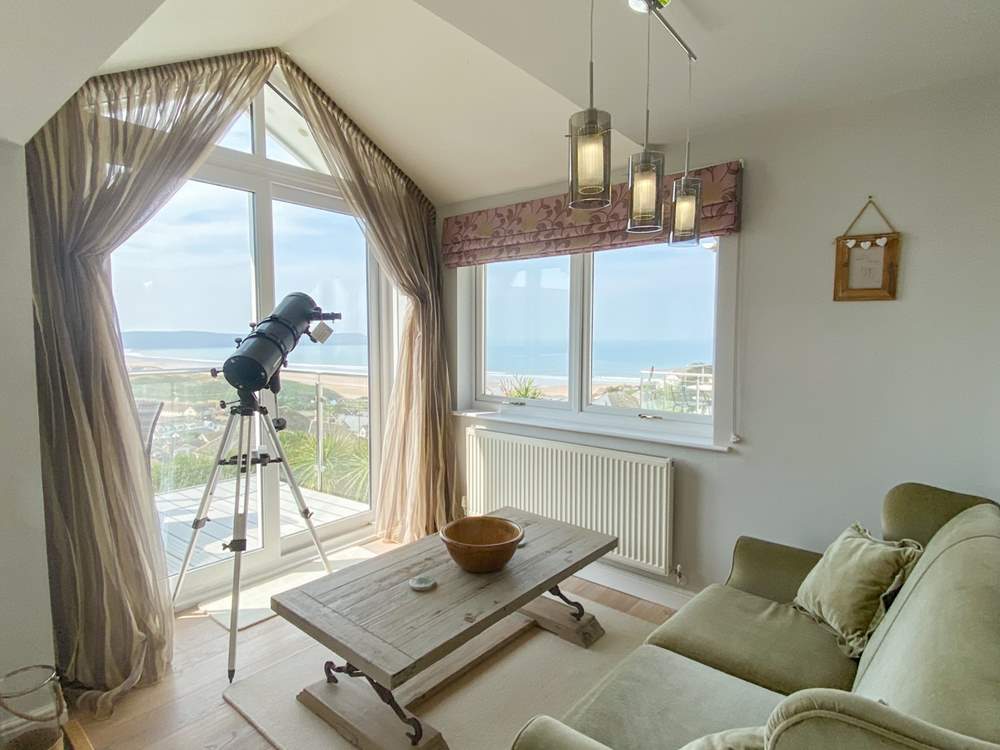 Breathtaking views across the bay and beyond.