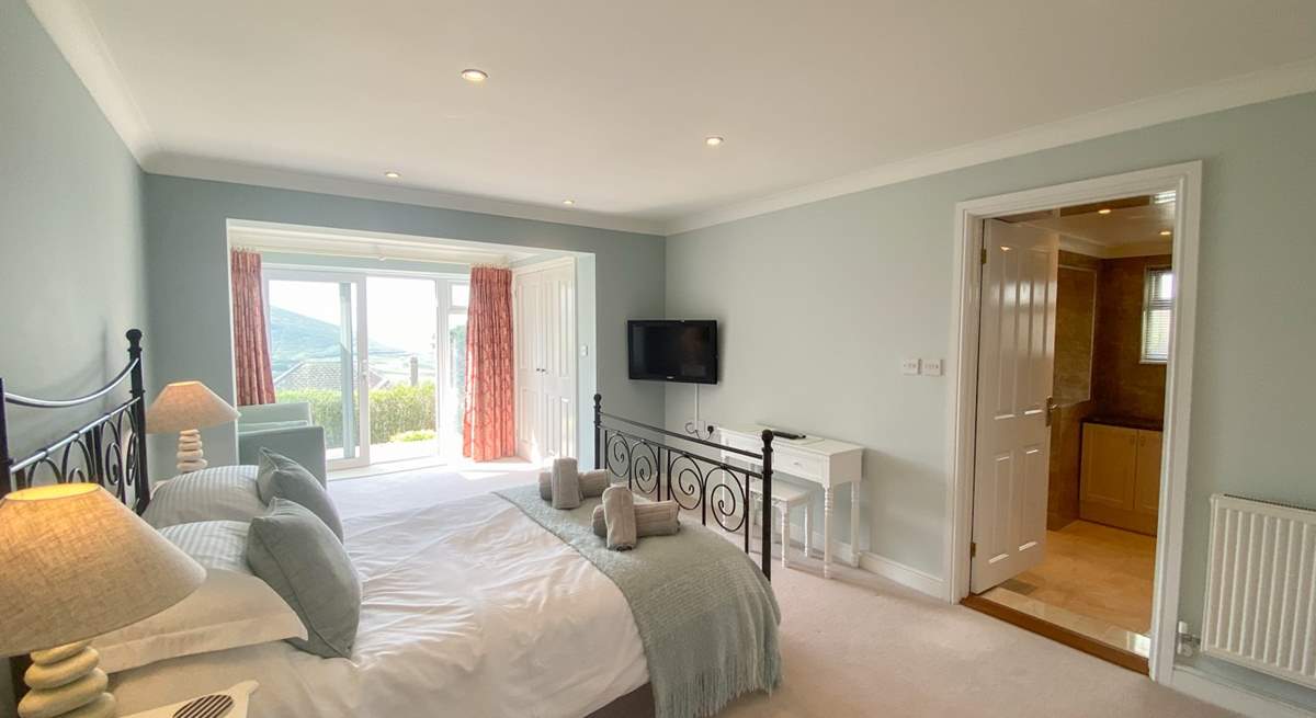 The bedrooms are beautifully furnished.
