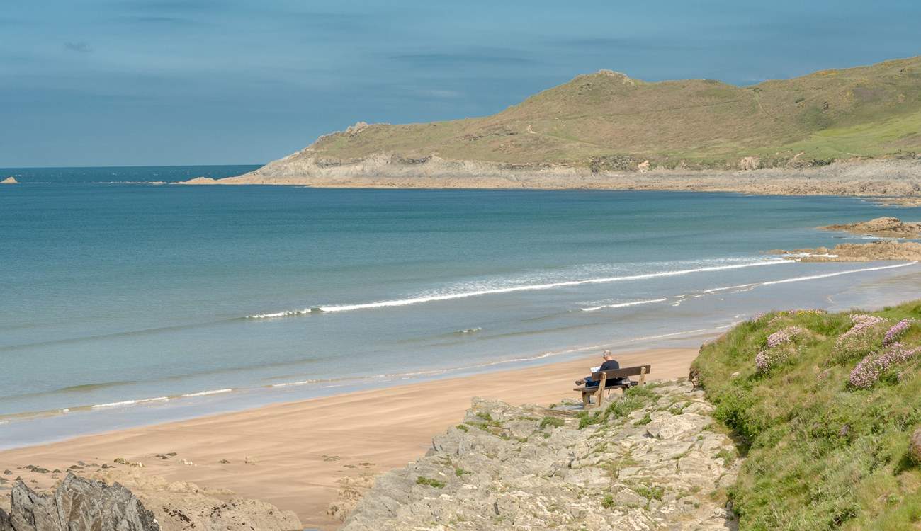 The children will love discovering the rock pools at Coombesgate beach when the tide is out.