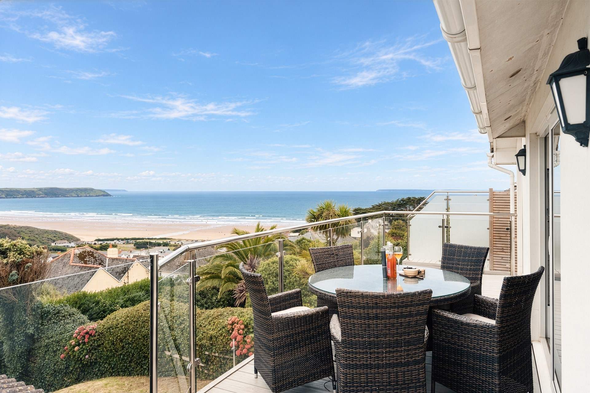 Sit on the balcony and take in the views from dawn until dusk, the perfect holiday pastime.