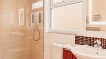 Bedroom 3's shower-room.