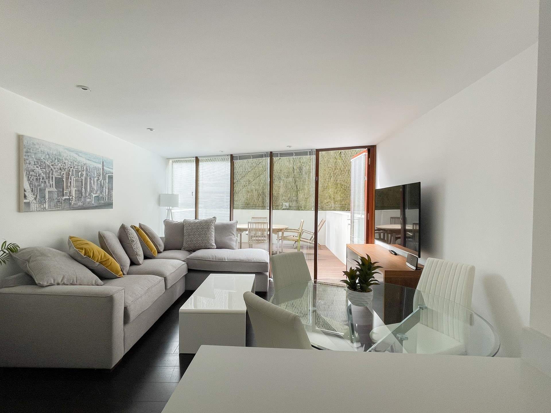 A lovely and light space.