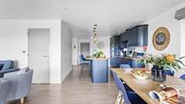The perfect open plan living area for all the family to come together and relax.