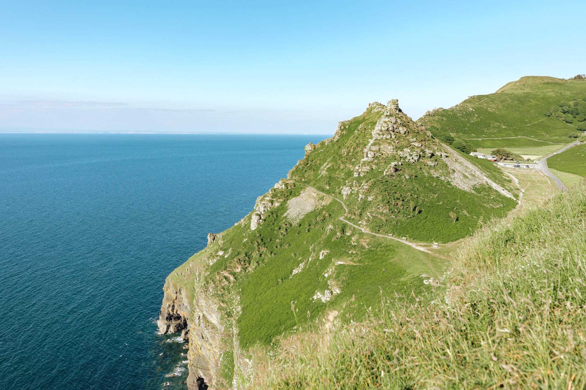 Take a trip to Valley of the Rocks near Lynton renowned for it feral goat population.