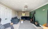 Watch a movie on the Smart TV after a busy beach day.  - Thumbnail Image
