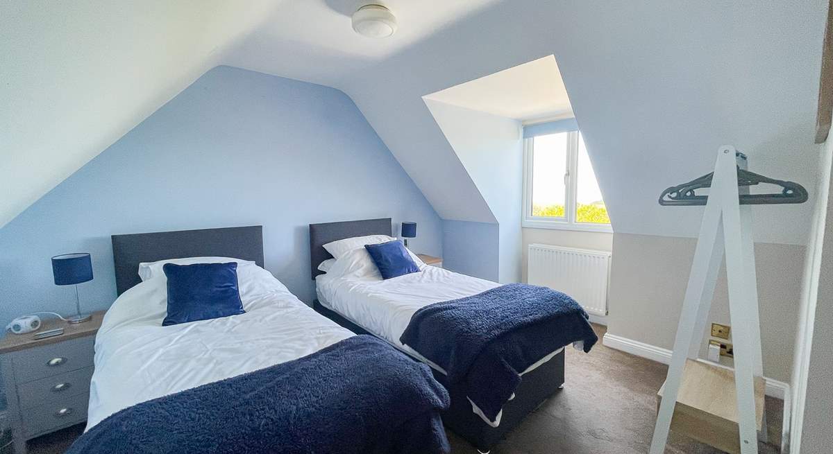 There are two twin rooms, ideal for either children or adults. 