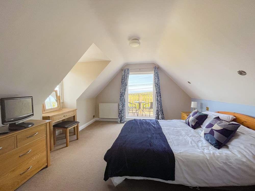 The bedrooms are nicely furnished.