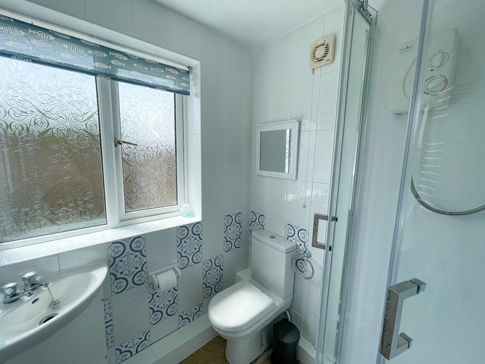 There is a handy shower-room on the ground floor.
