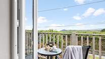 Welcome to The Lodge enjoy the gorgeous views out towards the coast.