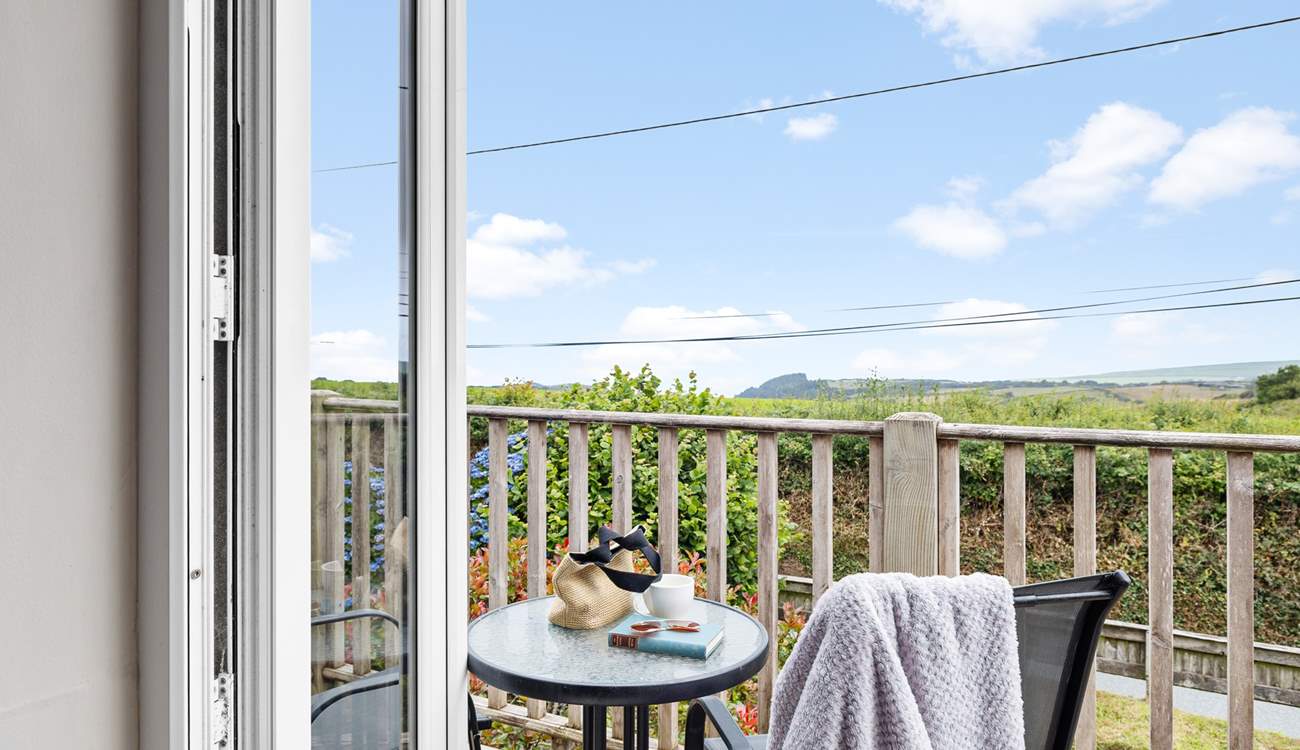 Welcome to The Lodge enjoy the gorgeous views out towards the coast.