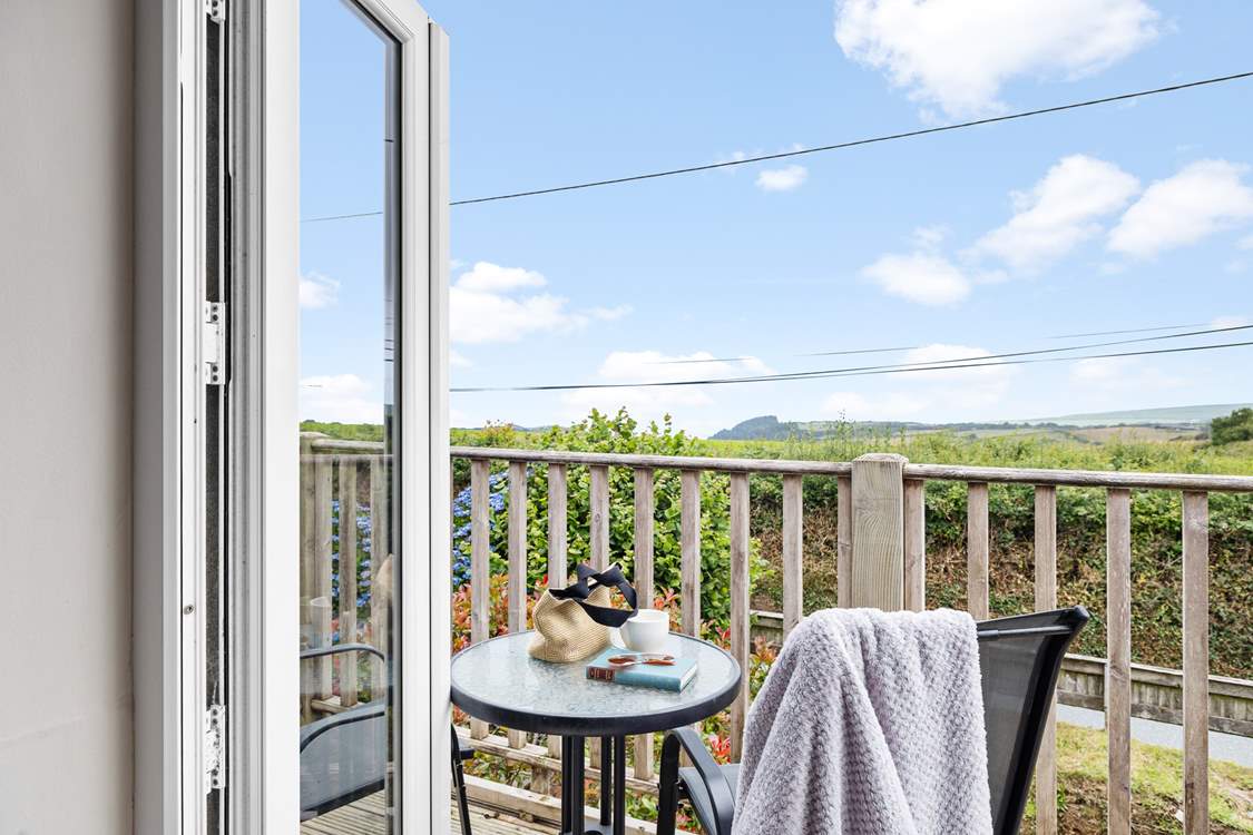 Welcome to The Lodge enjoy the gorgeous views out towards the coast.