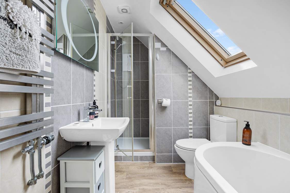 The family bathroom on the first floor.