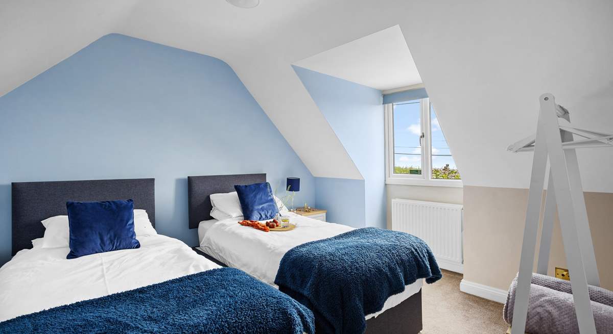 This room has a lovely outlook. 