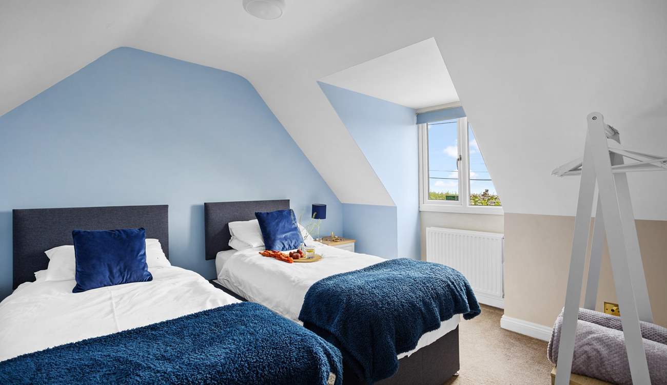 This room has a lovely outlook. 